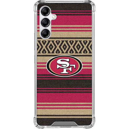 NFL San Francisco 49ers Trailblazer Galaxy A15 5G Clear Case